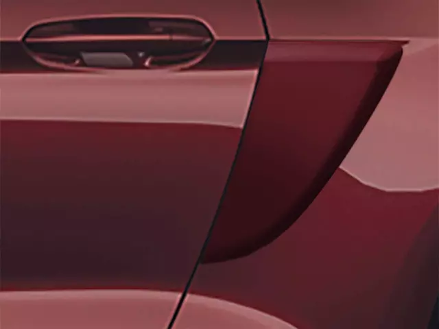 VJR3Z63279D36CE - Exterior: 2019 Ford Mustang - Scoops - Side - Burgundy Velvet for Ford: Mustang Image