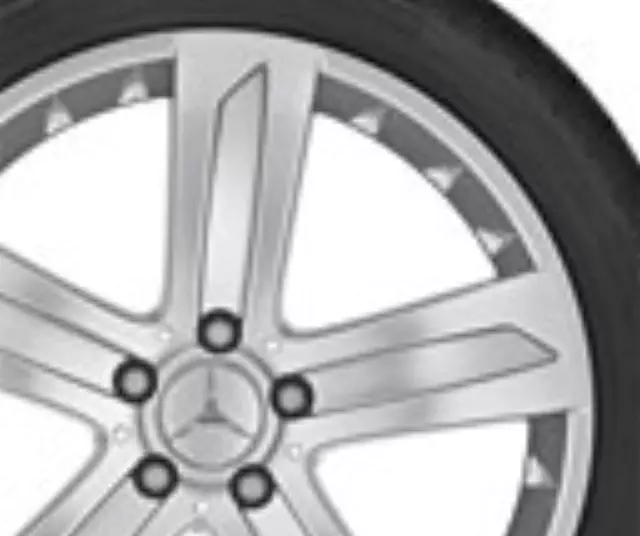 66474217 - Wheels: 19in 5-Spoke Wheel for Mercedes-Benz Image