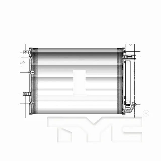 4442 - : 15-17 CR 2.0.0 5MM w/ R/D COND (PFC) - Replaces Chrysler 68195662AA for TYC Image