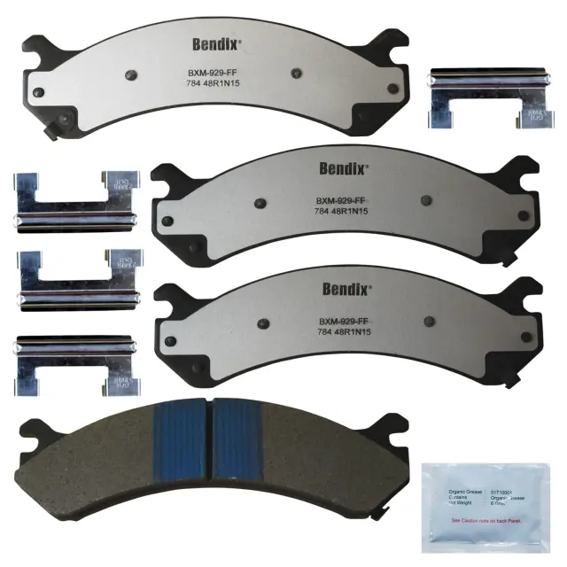 MKD784FM - Brakes &amp; Brake Parts: BENDIX Fleet MetLok Brake Pad for BENDIX Image