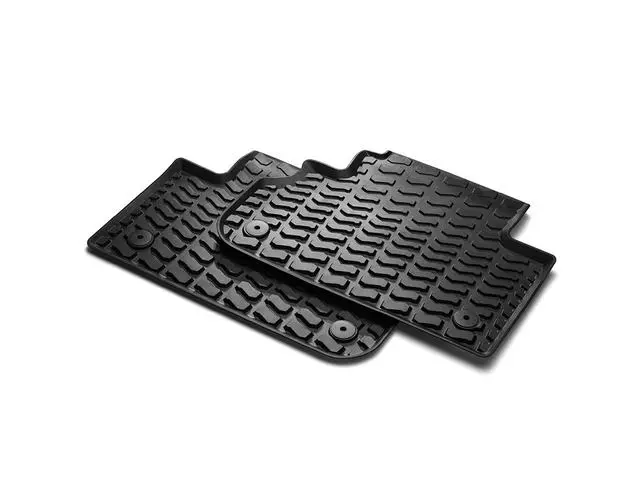 Q3 (2019+) All Weather Rubber Floor Mat Set - Rear - Audi (83A-061-511-041)