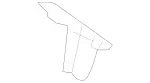 22197801297E94 - Body: Trim Cover for Mercedes-Benz Image