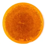 40053 - : Round Stick-On Reflector, Amber for Grote Lighting Image