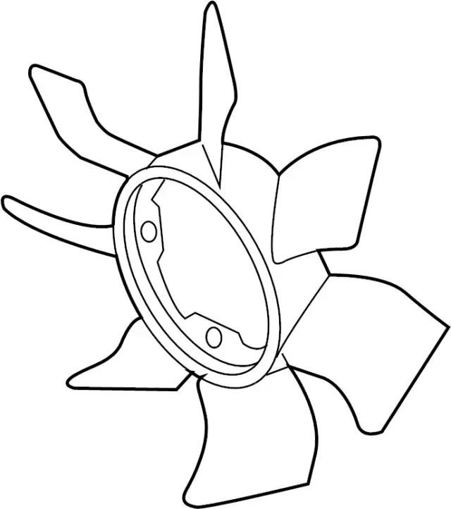 21060ZQ50A - : Fan Blade for INFINITI: QX56 Image