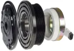 47654 - : New GM Harrison V5 Variable Displacement Clutch Assembly w/ Coil for FOUR SEASONS Image