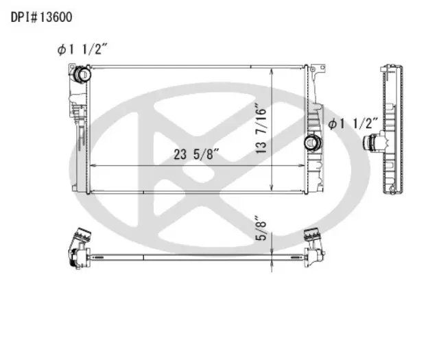 A13600 - Cooling Systems: Koyorad Radiator for Koyo Image