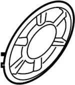 2817668U61 - Body: Speaker Grille for Infiniti Image