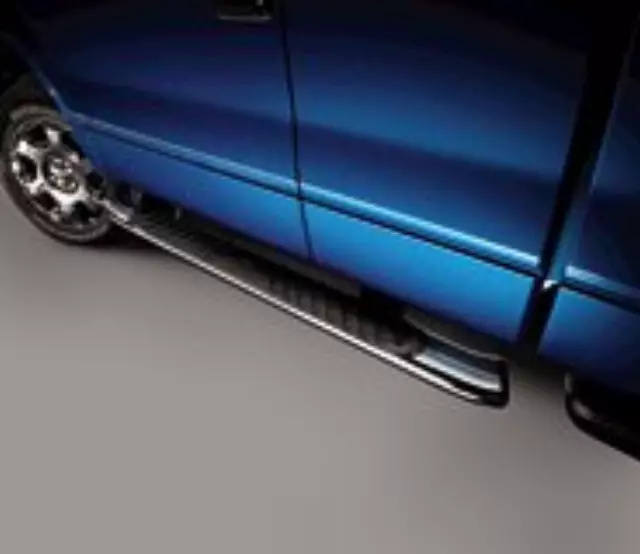 Step Bars 5in Black Aluminum - Reg Cab - Ford (6L3Z-16450-AC)