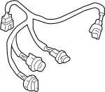 26551CR000 - Electrical: Socket &amp; Wire for INFINITI: M45 Image