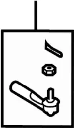 E8C40AM62KNW - Steering: Value Advantageâ„¢ SOCKET ASSY-TIE ROD OUTER LH for Infiniti Image