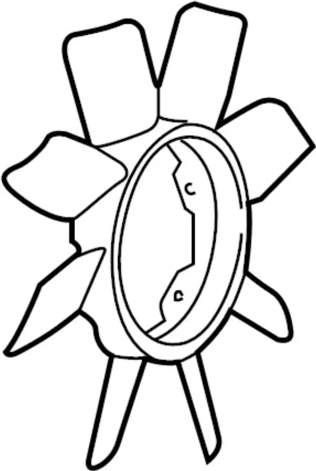 2106040P0A - Cooling System: Fan Blade for INFINITI: QX4 Image