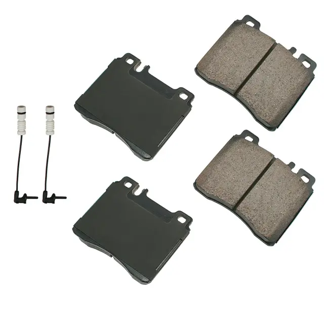 EUR689 - Brakes &amp; Brake Parts: Akebono EURO Ultra Premium Ceramic Disc Brake Pad Kit for AKEBONO Image
