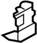 921164HK1A - HVAC: Air Guide for Infiniti Image