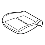KT1Z58632A23A - Body: Seat Cushion Pad for Ford: Transit Connect Image