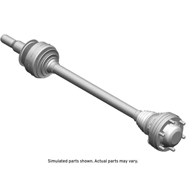 Rear Passenger Side Half-Shaft Assembly (Replaces 84550237) - GM (84855968)