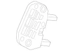 2467230114 - Rear Doors: Holder for Mercedes-Benz: B Electric Drive, B250e, C250, C350, C63 AMG, CLA250, GLA250 Image