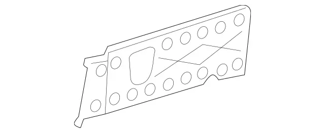 1716360116 - Body: Reinforcement for Mercedes-Benz Image