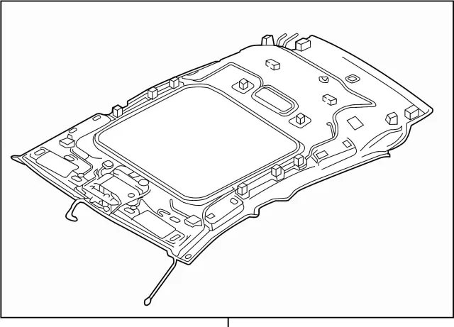 739B0HW51A - : Headliner for INFINITI: QX30 Image