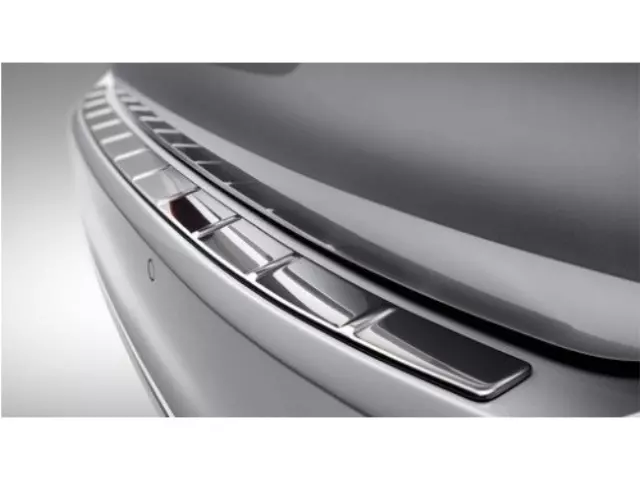 32341447 - Exterior: 2017-2023 Volvo - Bumper Protective Cover - Stainless Steel for Volvo: V90, V90 Cross Country Image