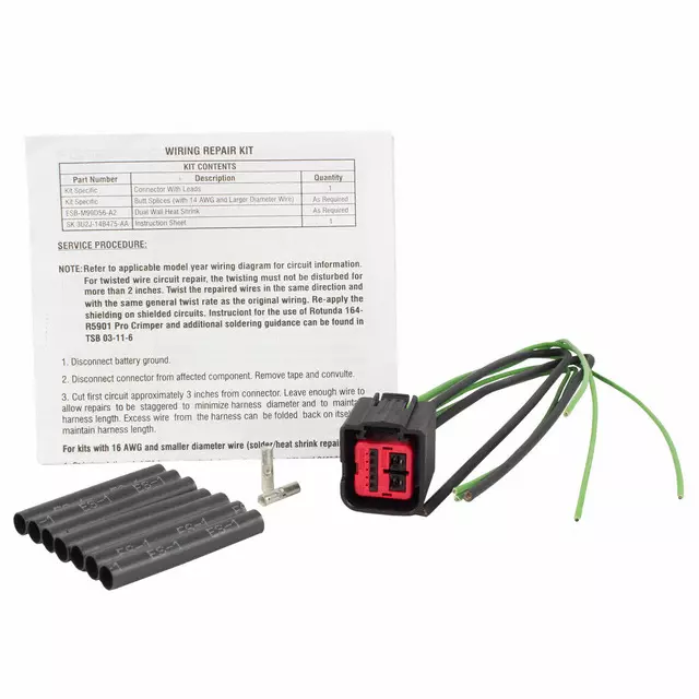 Wire Assembly - Ford (BU2Z-14S411-ASA)