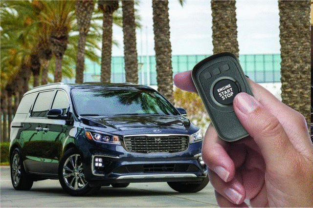 A9F57AC302 - Security: Remote Start - Key Start Model for Kia: Sedona Image