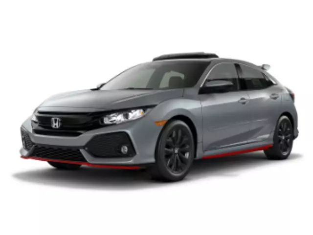 8F01TEA180 - : 2017 Honda Civic - Spoiler Front Under-Body *R513* (Rallye Red) for Honda: Civic Image