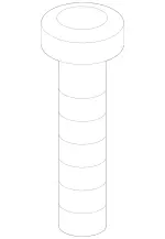 1588 - : Hexalobular Screw for Mercedes-Benz Image