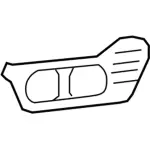 4L3Z1662186AAB - Body: Side Trim Panel for Ford: F-150 Image