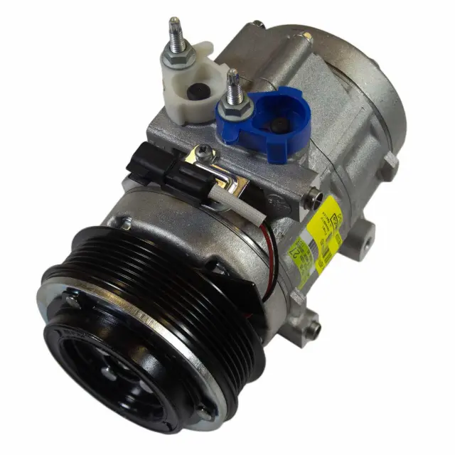 9L3Z19703E - HVAC: Compressor for Ford: F-150, F-250 Super Duty, F-350 Super Duty, F-450 Super Duty, F-550 Super Duty | Lincoln: Mark LT Image