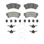 OEX1164 - : OEX Front Disc Brake Pad Set Premium Ceramic for WAGNER BRAKE Image