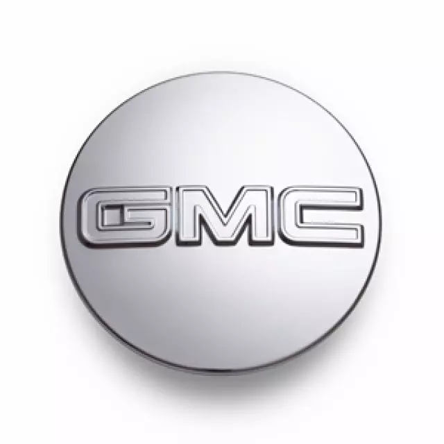 19301603 - : Wheel Center Cap, Chrome GMC for GMC: Sierra 1500, Sierra 1500 Limited, Sierra 2500 HD, Sierra 3500 HD, Yukon, Yukon XL Image