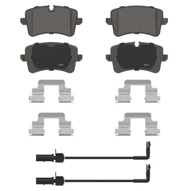 ZX1547A - Brakes &amp; Brake Parts: Wagner QuickStop ZX1547A Rear Disc Brake Pad Set Semi-Metallic for WAGNER BRAKE Image