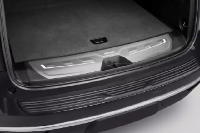 84696717 - Exterior: Door Sill, Rear Lift-Gate, Illuminated for GMC: Yukon, Yukon XL Image