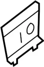 969311BA0A - Body: Finish Panel for INFINITI: EX35 Image