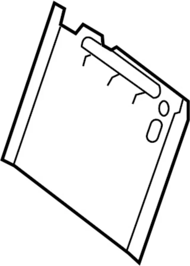 896553JA0B - Body: Seat Back Panel for INFINITI: JX35 Image