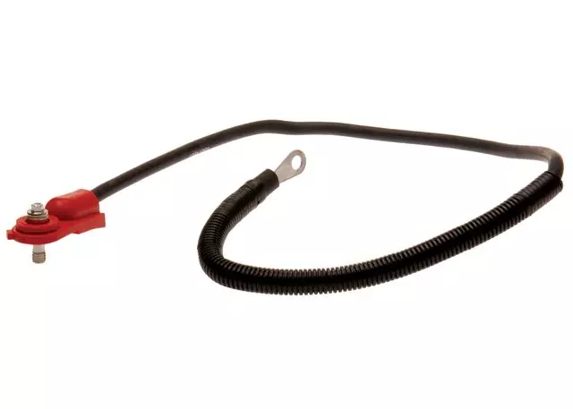 12157204 - Electrical: Battery Cable for Chevrolet: Blazer, C1500, C2500, C3500, C3500HD, K1500 Pickup, K2500 Pickup, K3500 Pickup, Suburban C1500, Suburban C2500, Suburban K1500, Suburban K2500, Tahoe | GMC: C1500 Pickup, C2500 Pickup, C3500 Pickup, C3500HD, K1500 Pickup, K2500 Pickup, K3500 Pickup, Suburban C1500, Suburban C2500, Suburban K1500, Suburban K2500, Yukon Image