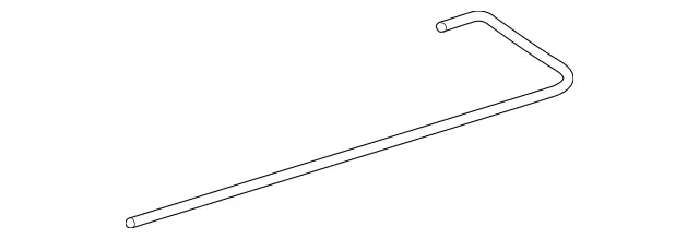 2533270145 - Springs, Suspension and Hydraulics: Compressed-Air Line for Mercedes-Benz: CLS450, CLS53 AMG, E300, E350, E400, E43 AMG, E450, E53 AMG, GLC300, GLC43 AMG, GLC63 AMG, GLC63 AMG S Image image