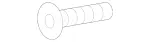 9843129 - Body: Striker Screw for Mercedes-Benz Image