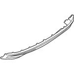 KS7Z17F828DA - : Valance Panel for Ford: Fusion, Police Responder Hybrid, SSV Plug-In Hybrid Image