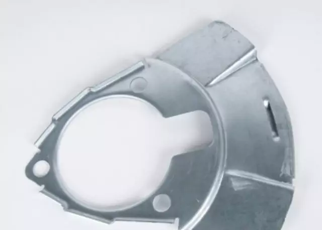 15716364 - Brakes: Splash Shield for Cadillac: Escalade, Escalade ESV, Escalade EXT | Chevrolet: Avalanche 1500, Silverado 1500, Silverado 1500 Classic, Silverado 1500 HD, Silverado 1500 HD Classic, Suburban 1500, Tahoe | GMC: Sierra 1500, Sierra 1500 Classic, Sierra 1500 HD, Sierra 1500 HD Classic, Yukon, Yukon XL 1500 Image