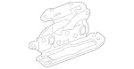 2048800828 - Attachment Parts: Hinge for Mercedes-Benz: C250, C300, C350, CLS400, CLS550, CLS63 AMG, CLS63 AMG S Image