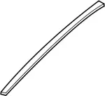 72728AL500 - Body: Reveal Molding Fastener for Infiniti Image