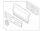 4638800323 - Body: Grille Assembly for Mercedes-Benz Image