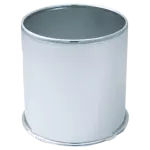 HC204A - : Push Through Hub Cover Open End 4.25" Wheel Bore Steel Chrome Plated Bulk for Gorilla Automotive Image