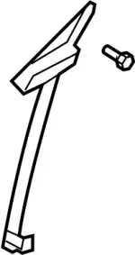 80231JL00A - Body: Corner Support for INFINITI: G37, Q60 Image