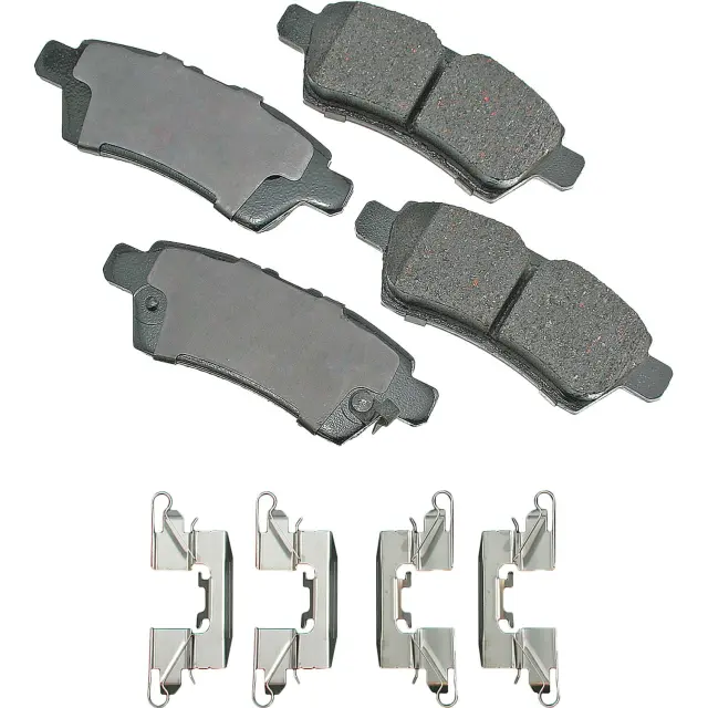 ACT1101 - : Akebono ProACT Ultra Premium Ceramic Disc Brake Pad Kit for AKEBONO Image