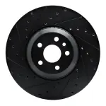 63311033L - : DFC Brake Rotor - Drilled and Slotted - Black for DYNAMIC FRICTION Image