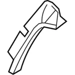 GL1Z4031011AD - Body: Rear Trim Panel for Ford: Expedition Image