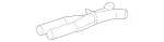 2304900219 - Exhaust System: Exhaust Pipe for Mercedes-Benz: SL500 Image