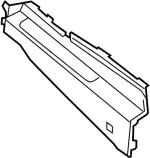 9699360U00 - Body: Rear Console Reinforcement for INFINITI: Q45 Image